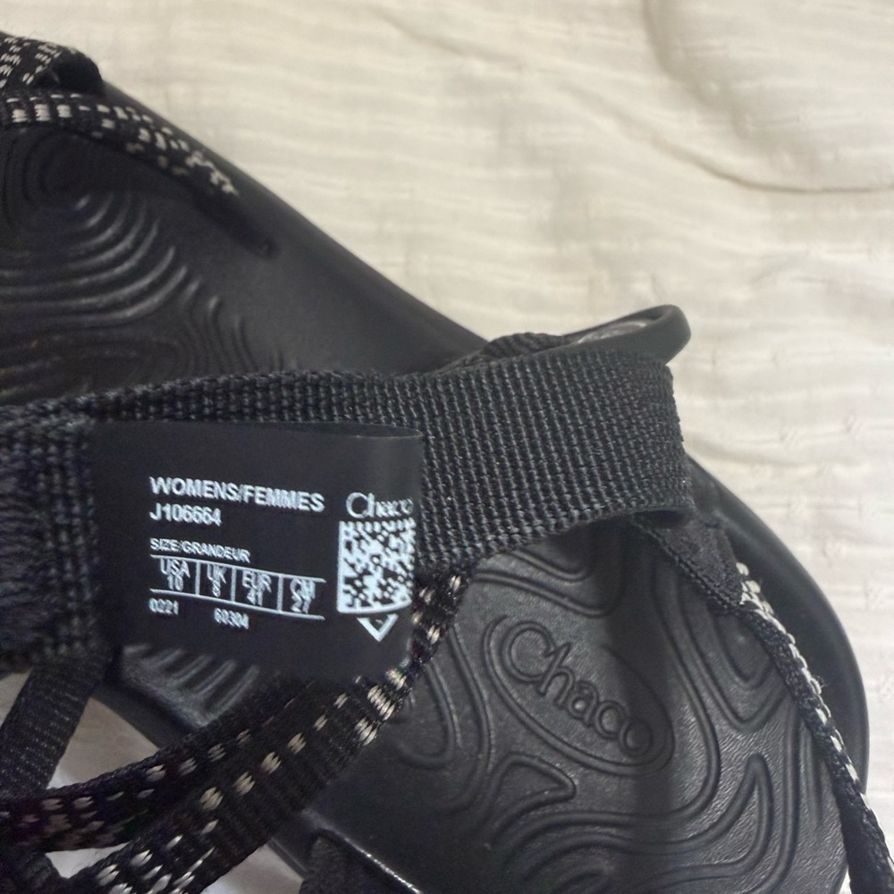 Chaco Women's Z/Volve X2 Sandals in Black Dash - Picture 6 of 6